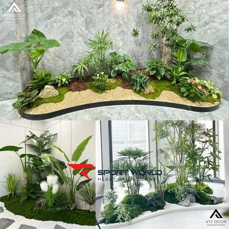 cỏ trang tr&iacute; tiểu cảnh