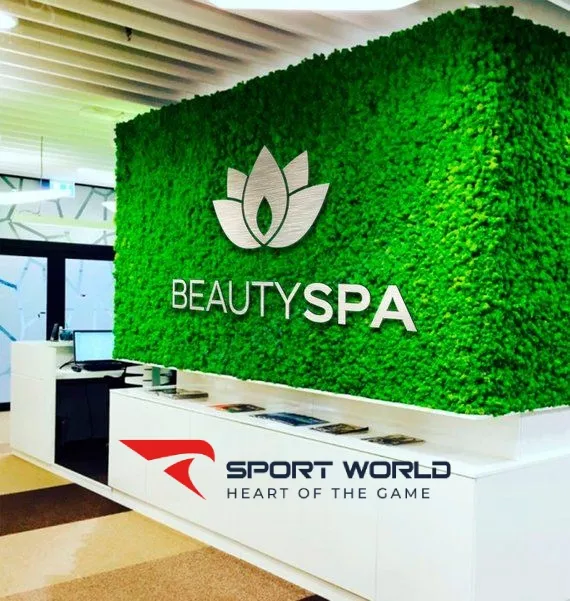 cỏ nh&acirc;n tạo trong spa