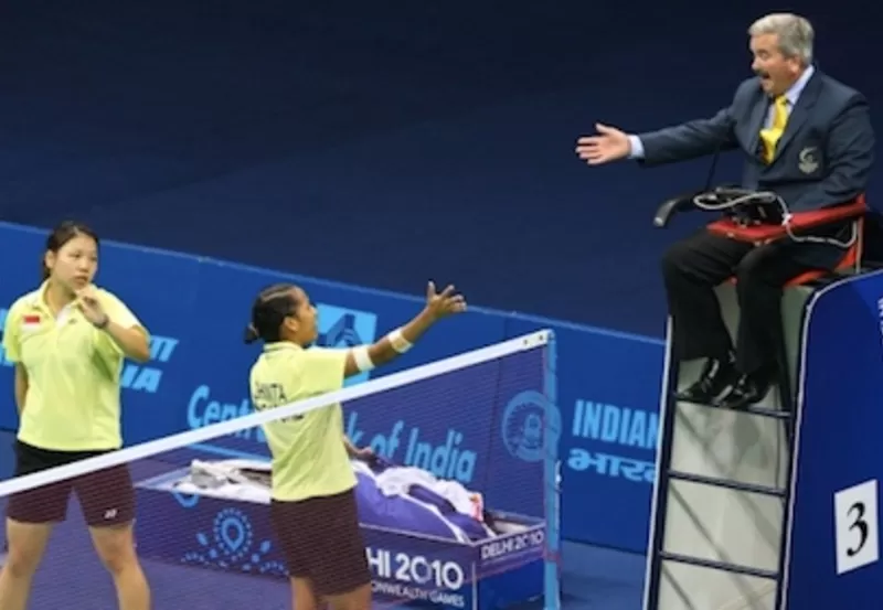 Quy định khác về trọng tài trong thi đấu cầu lông - Luật thi đấu