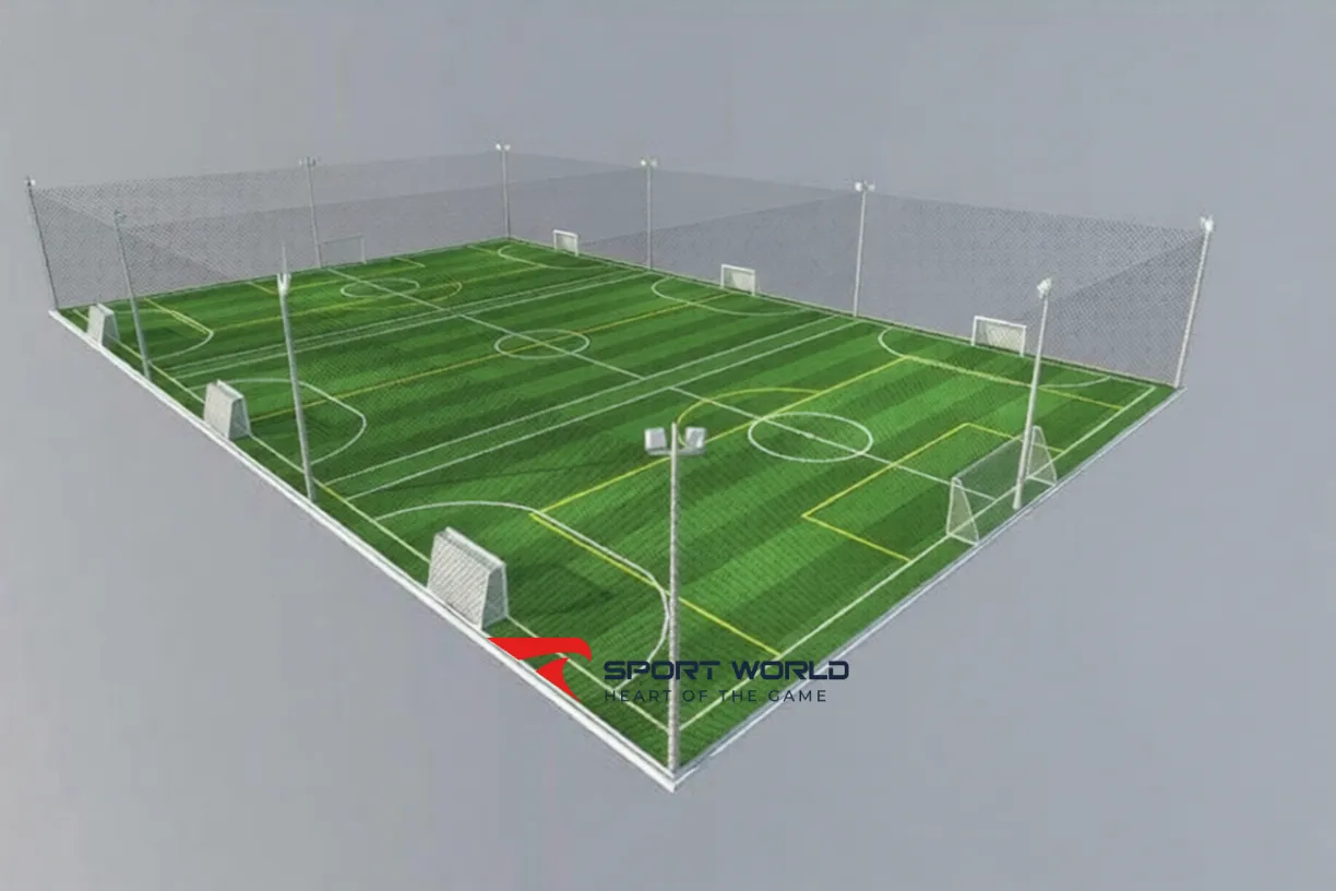 S&acirc;n b&oacute;ng đ&aacute; 7 người