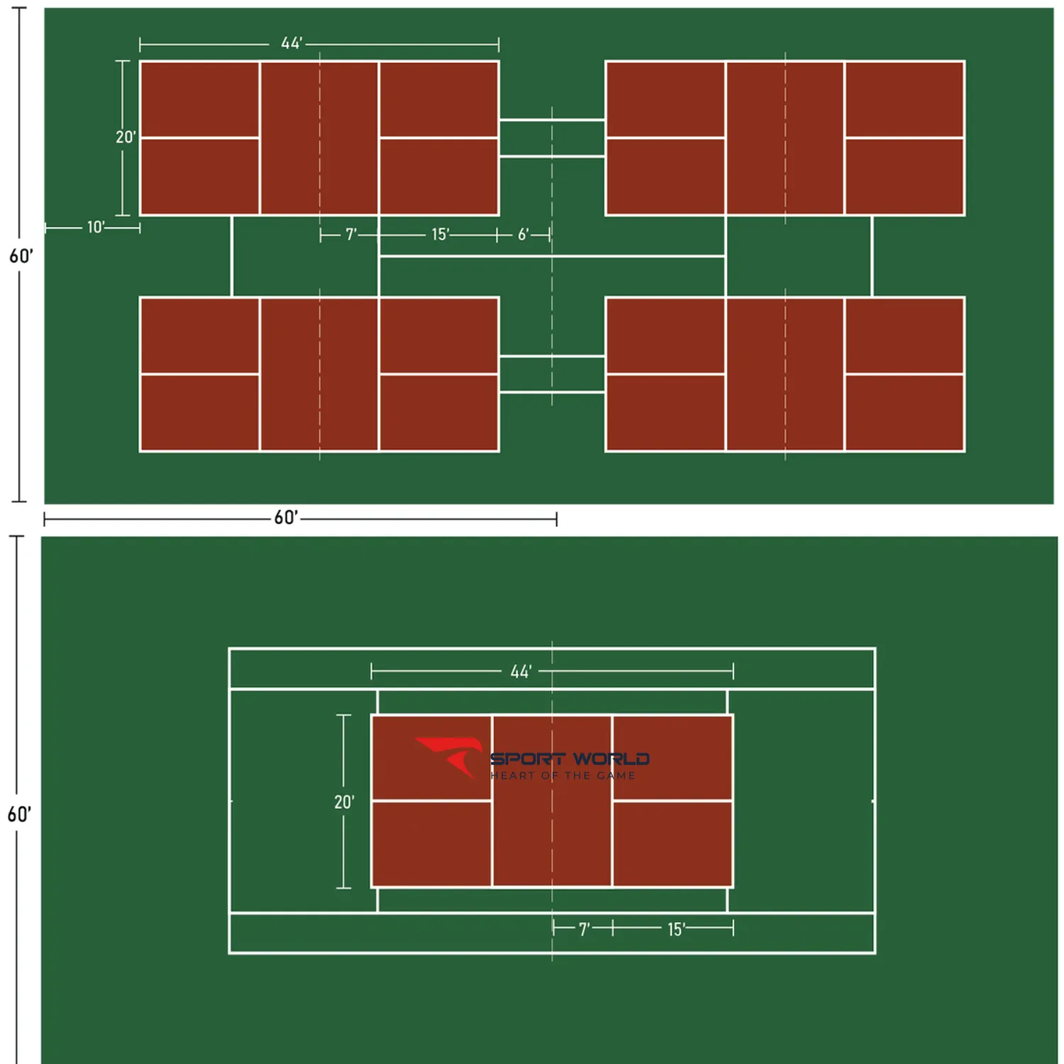 Chuyển s&acirc;n tennis th&agrave;nh s&acirc;n pickleball