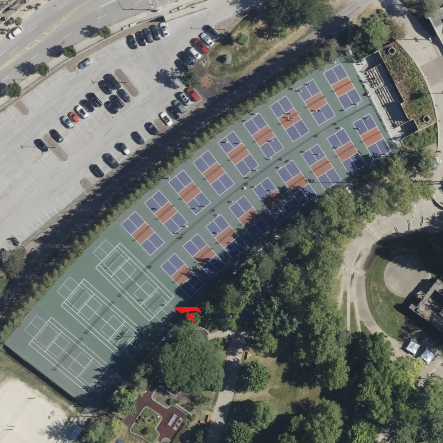 Chuyển s&acirc;n tennis th&agrave;nh s&acirc;n pickleball