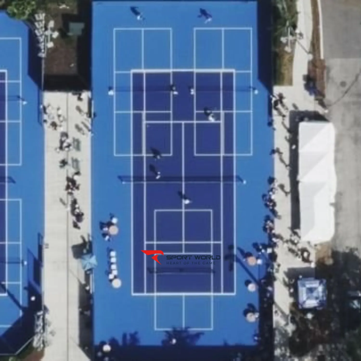 Chuyển s&acirc;n tennis th&agrave;nh s&acirc;n pickleball