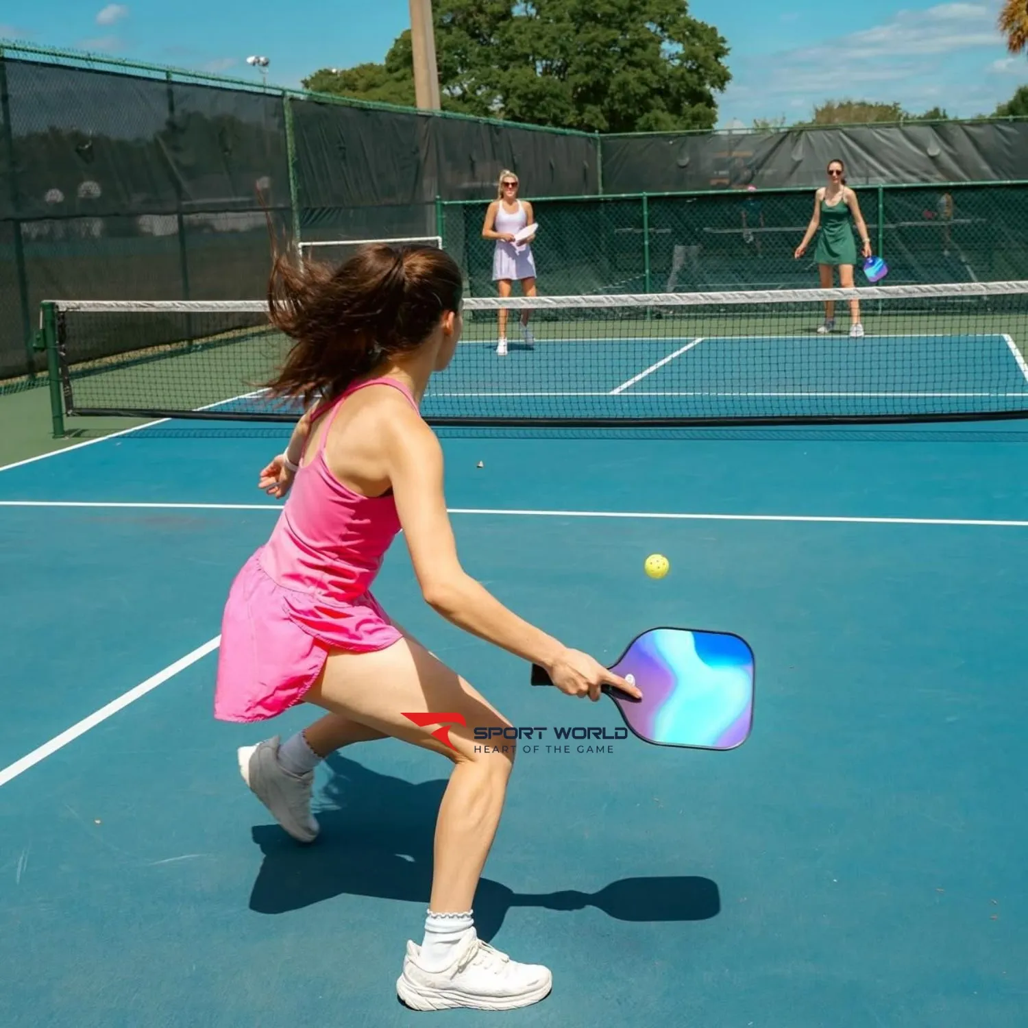 Footwork trong pickleball