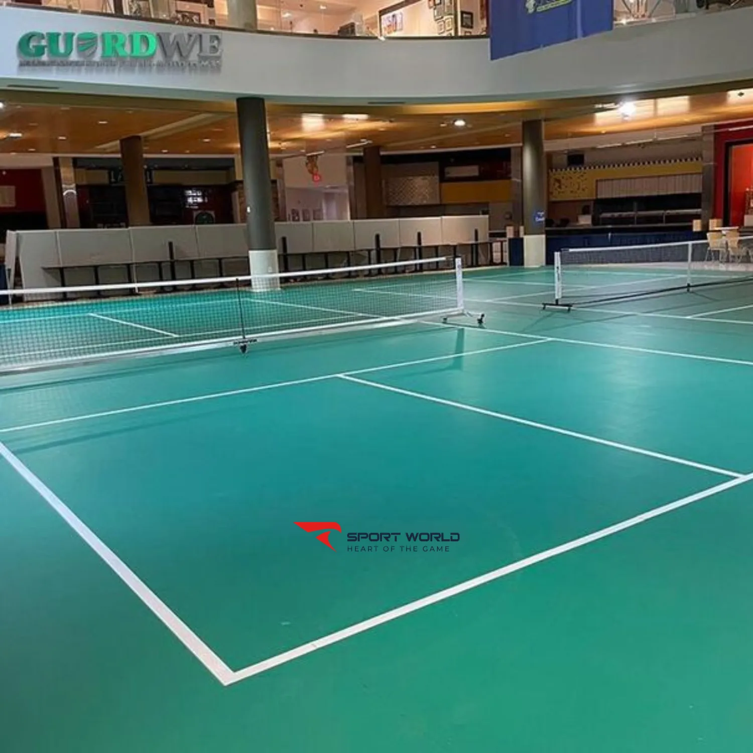 Quy tr&igrave;nh thi c&ocirc;ng thảm PVC s&acirc;n pickleball