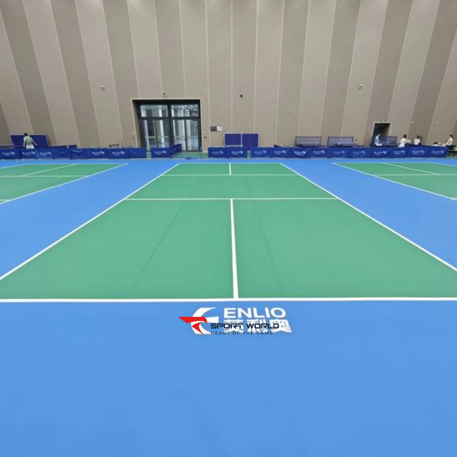 Quy tr&igrave;nh thi c&ocirc;ng thảm PVC s&acirc;n pickleball