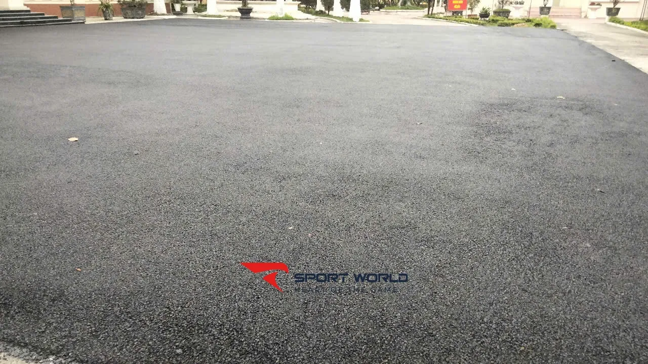 thi công nền asphalt