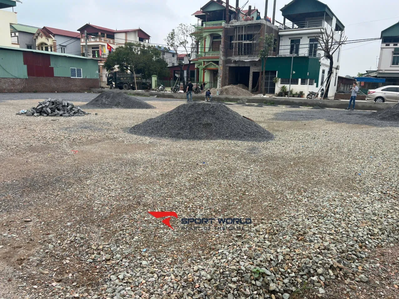 Thi công lớp móng