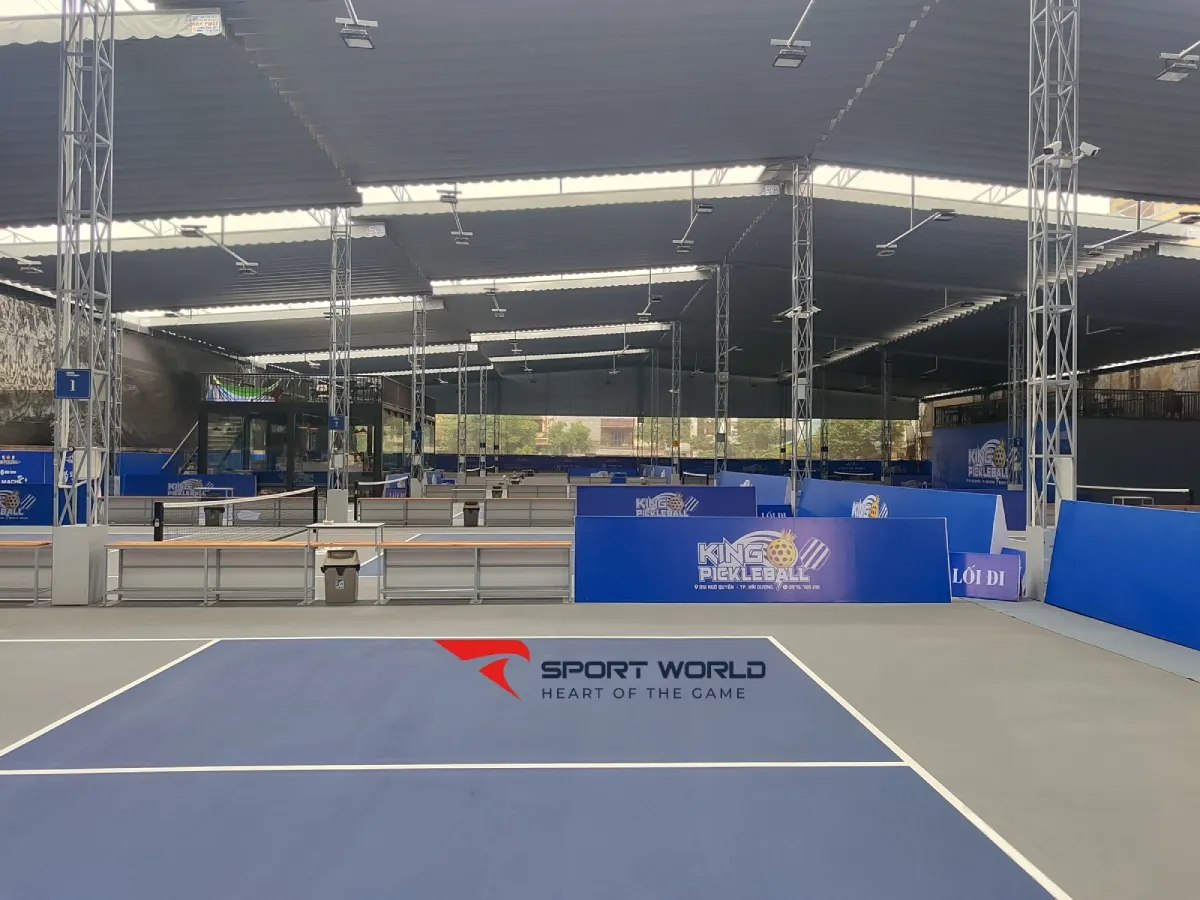 Quy tr&igrave;nh thi c&ocirc;ng s&acirc;n pickleball