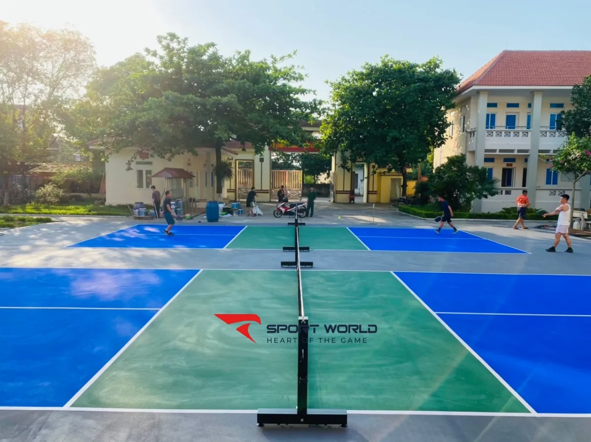 C&aacute;c bước thi c&ocirc;ng s&acirc;n pickleball
