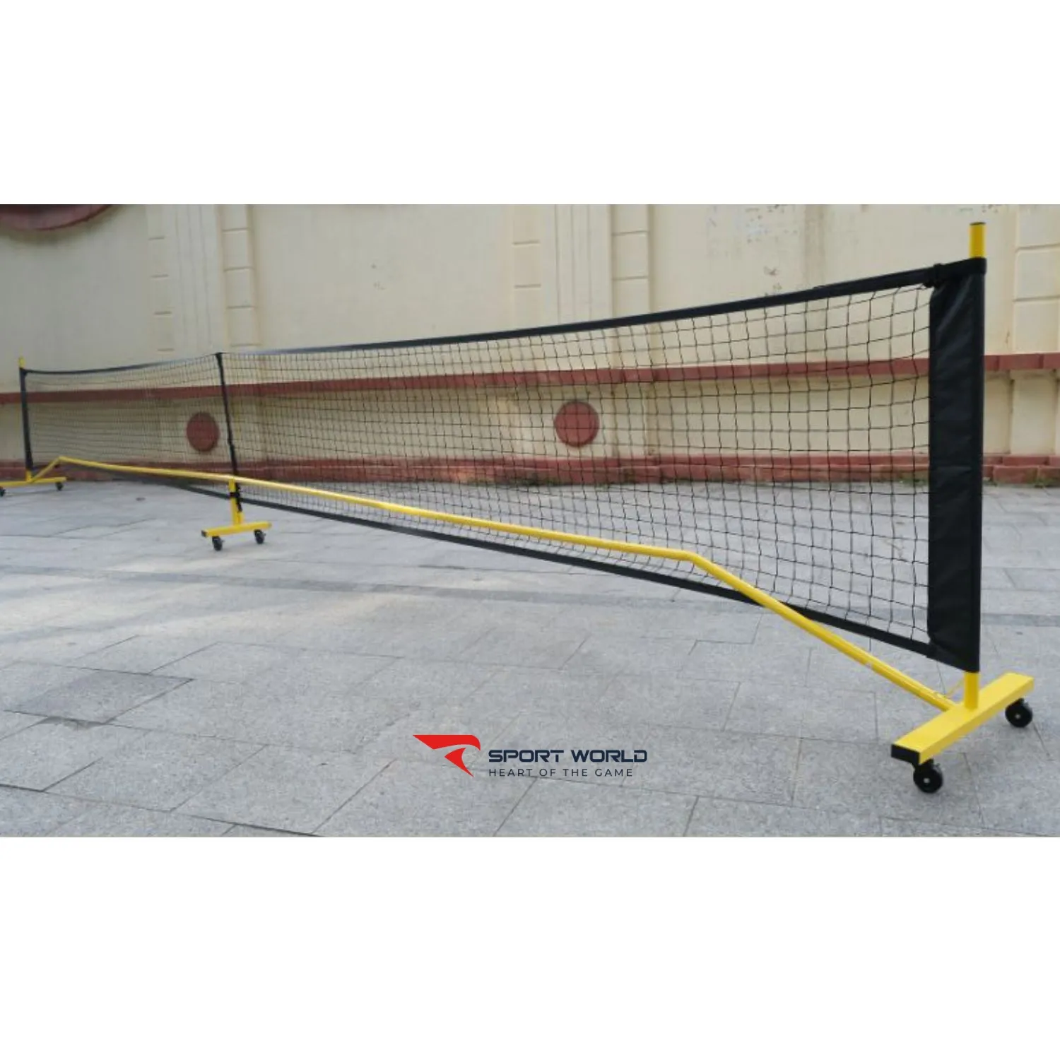 Trụ lưới di động Pickleball tập luyện