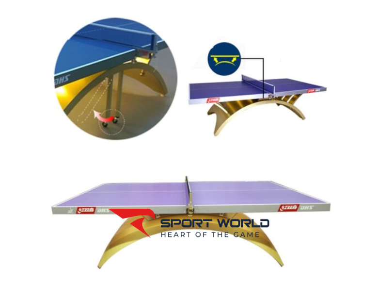 B&agrave;n b&oacute;ng b&agrave;n DHS Gold Rainbow