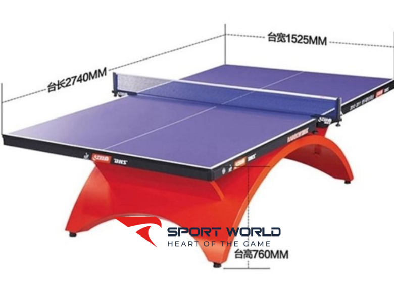 B&agrave;n b&oacute;ng b&agrave;n Rainbow thi đấu