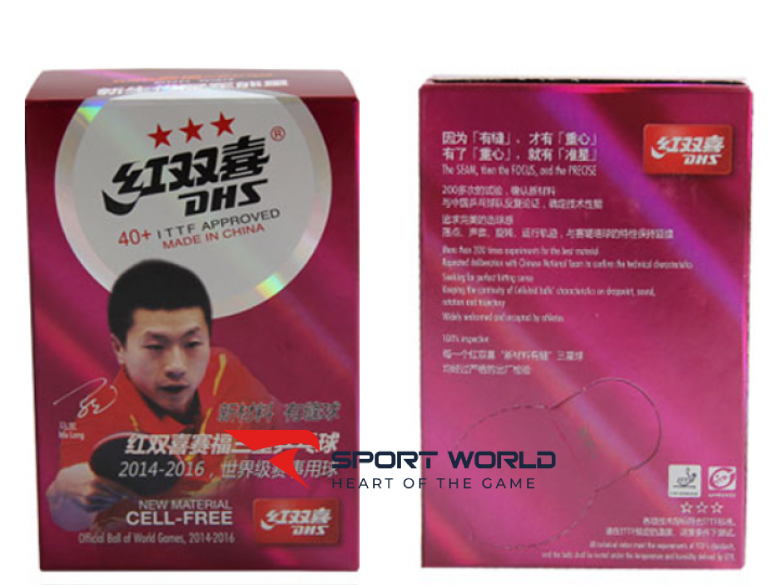 Quả b&oacute;ng b&agrave;n DHS 3 sao 40+