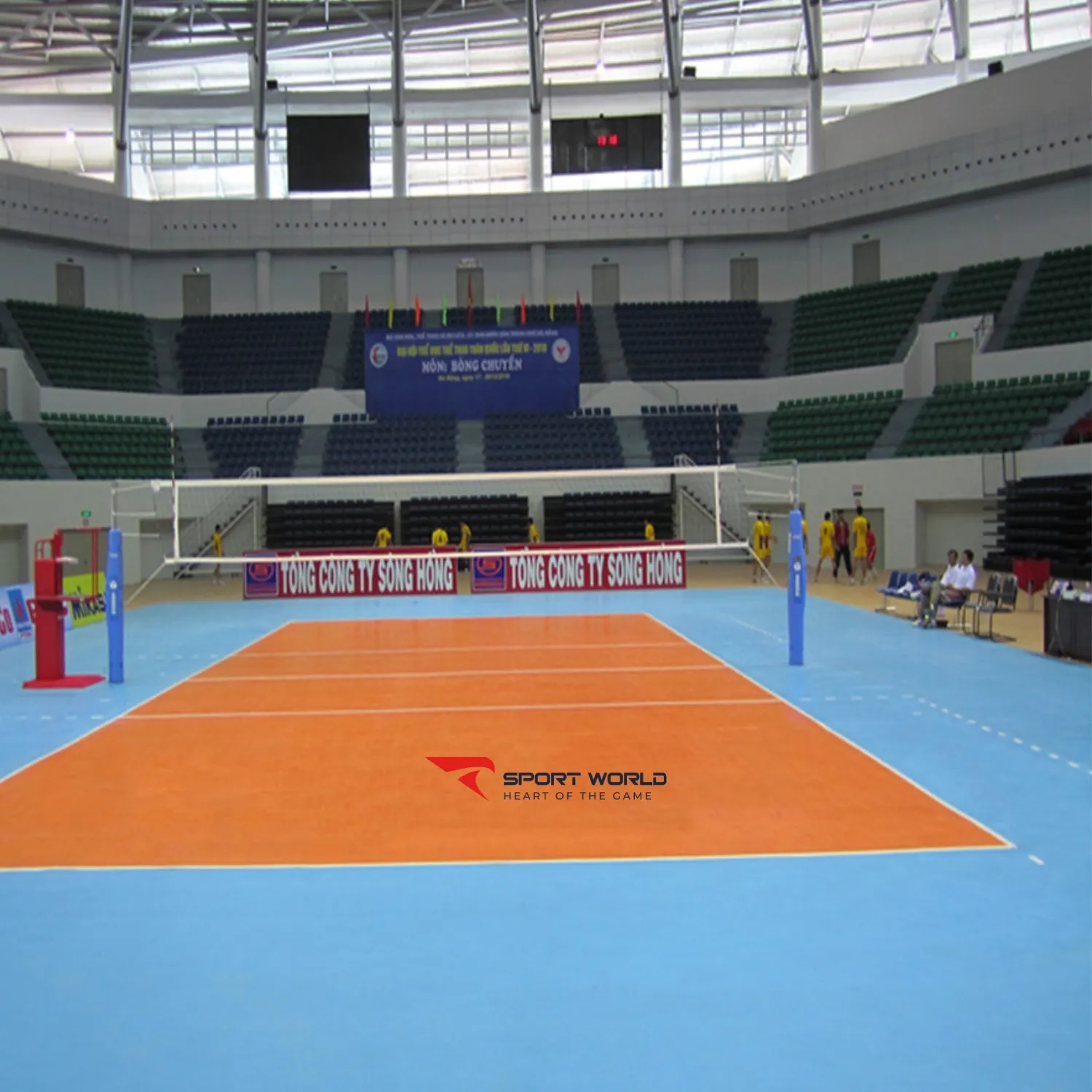 Thảm b&oacute;ng chuyền A-51245