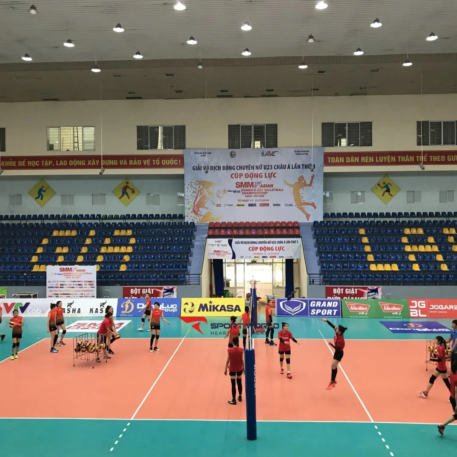 Thảm b&oacute;ng chuyền Enlio Y-10980S