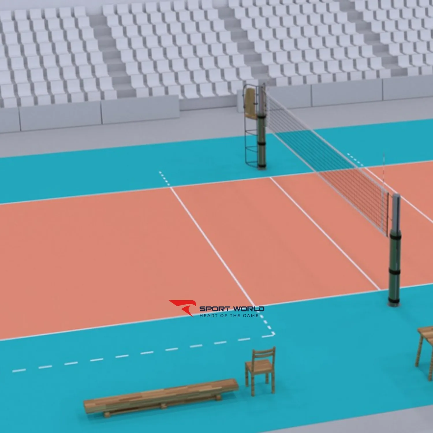 Thảm b&oacute;ng chuyền Enlio Y-10980S