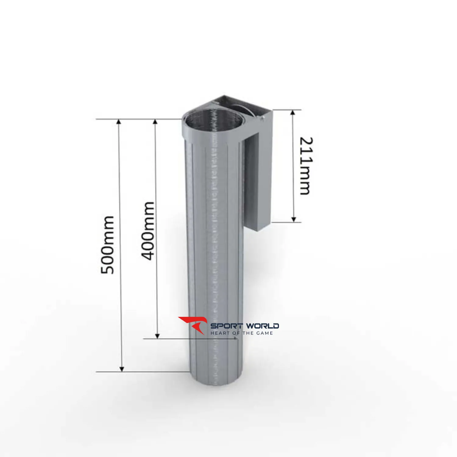 Bộ 2 n&ograve;ng ch&ocirc;n nh&ocirc;m d&ugrave;ng cho trụ b&oacute;ng chuyền D90mm Sodex Sport S30359BR