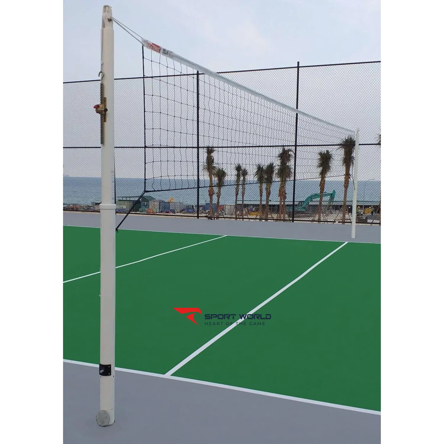 Trụ b&oacute;ng chuyền thay đổi độ cao 403443