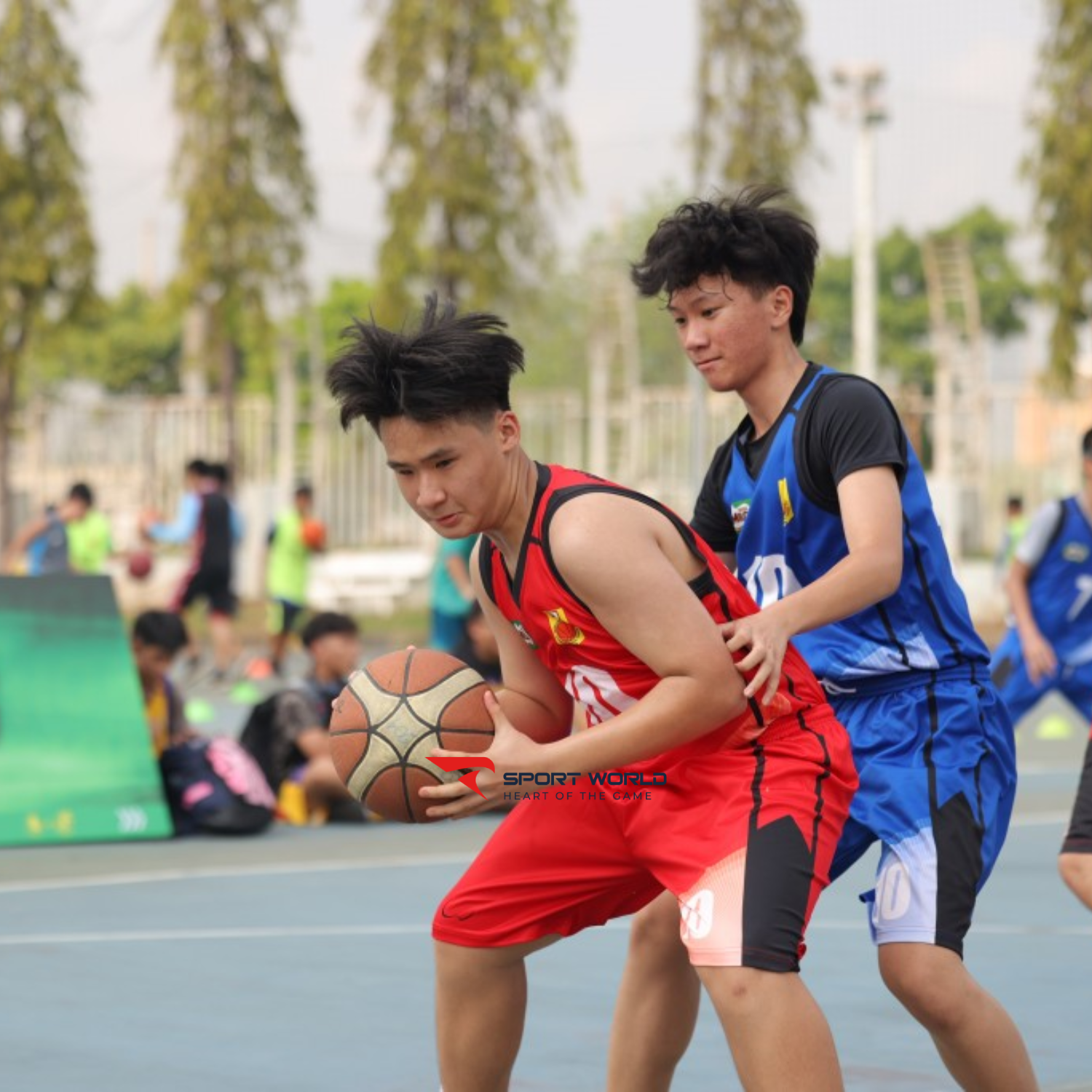 Quả b&oacute;ng rổ Geru da PU số 6 Federation