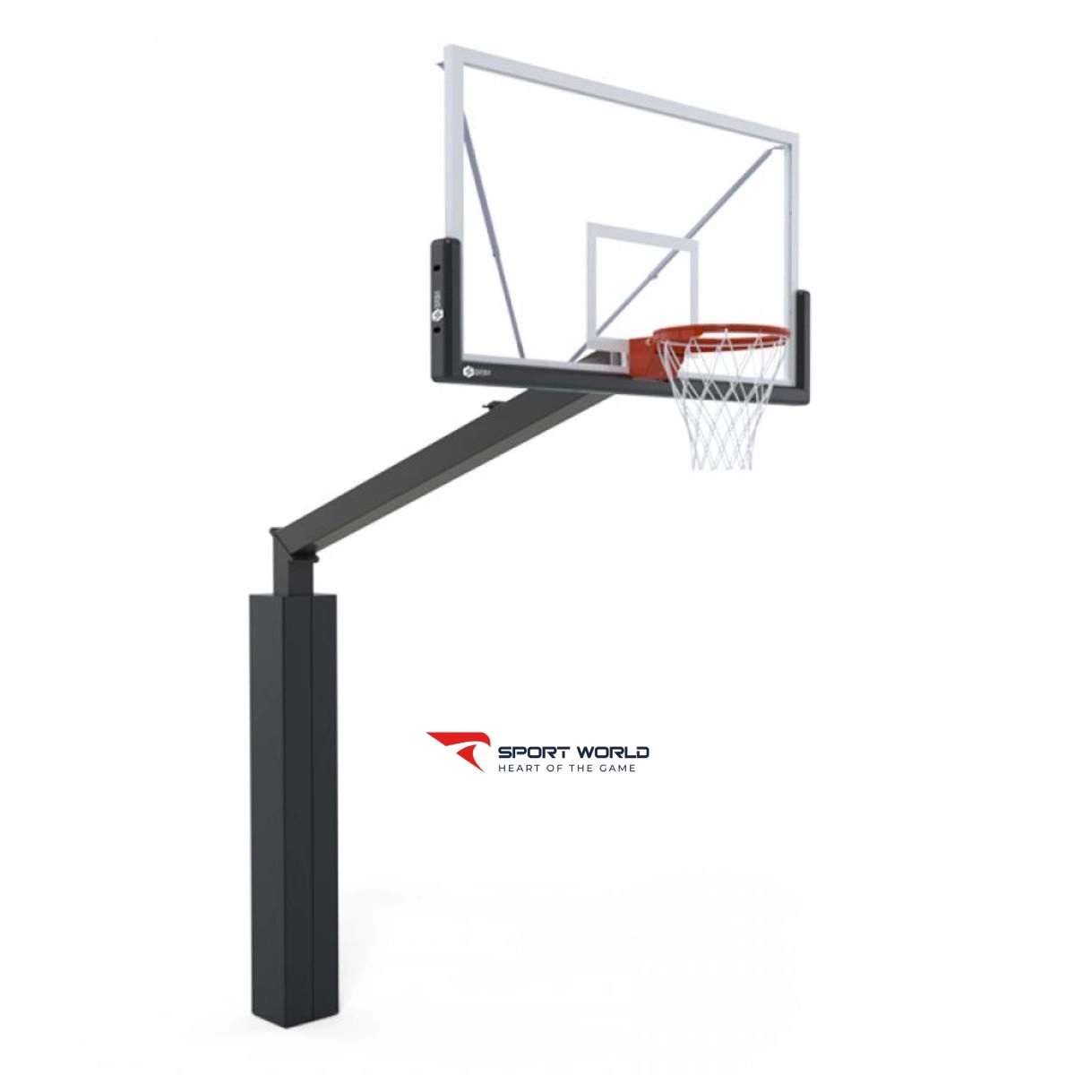 Trụ b&oacute;ng rổ cố định thi đấu Sodex S14236PZN