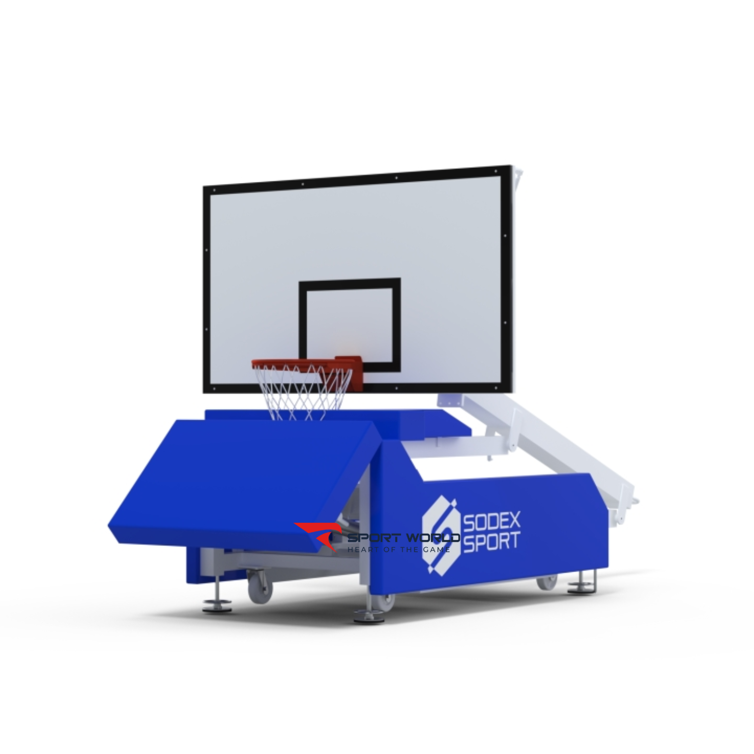 Trụ b&oacute;ng rổ thi đấu di động xếp S14642-CPT