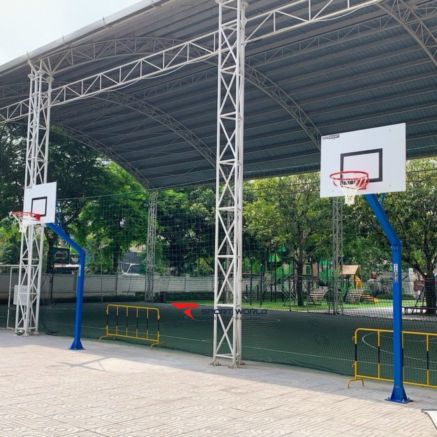 Trụ b&oacute;ng rổ BS 8875 (801875)