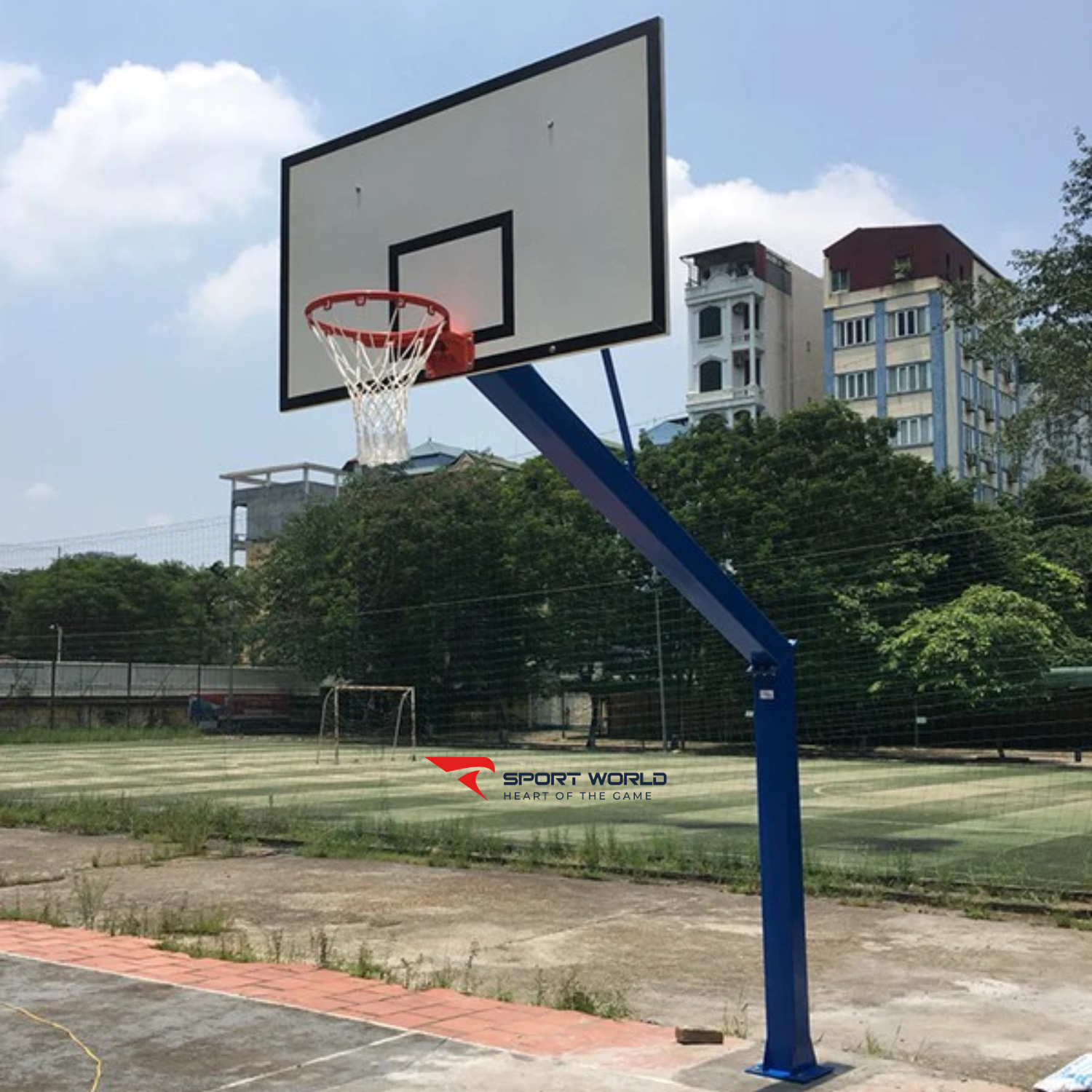 Trụ b&oacute;ng rổ cố định TT-503