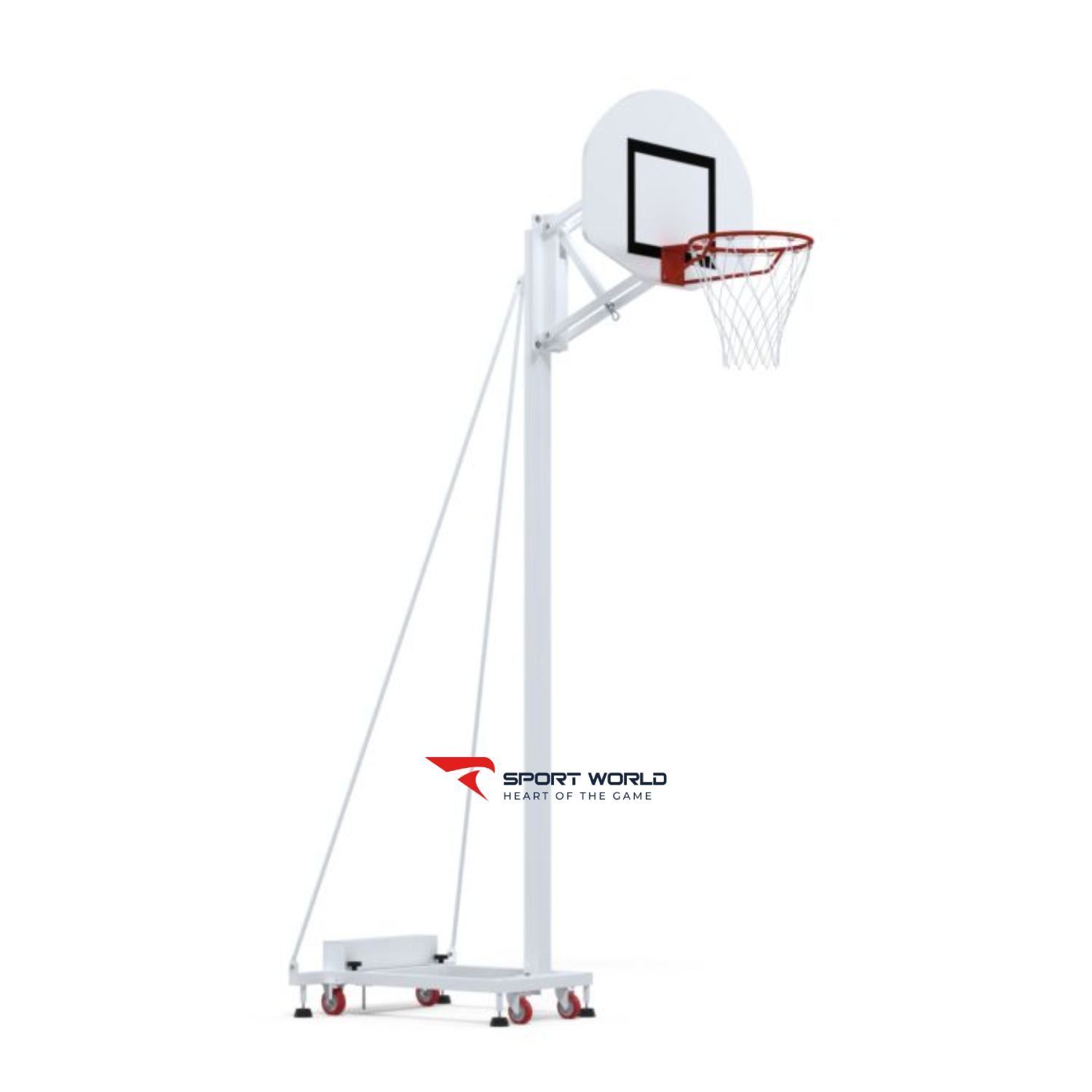 Trụ b&oacute;ng rổ di động điều chỉnh chiều cao Sodex S14621