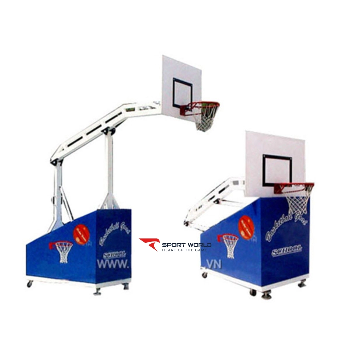 Trụ b&oacute;ng rổ trường học 801870