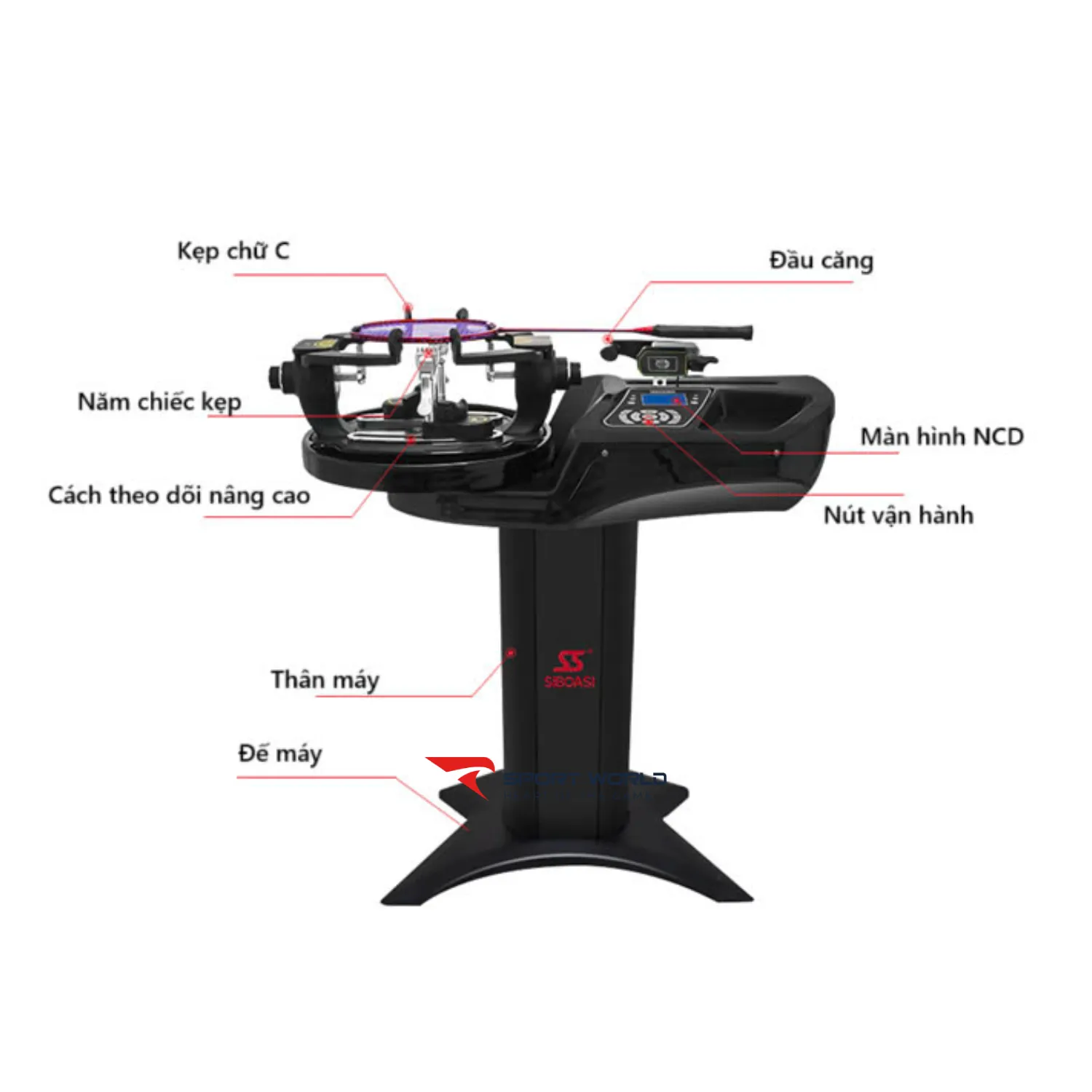 M&aacute;y đan vợt cầu l&ocirc;ng S2169