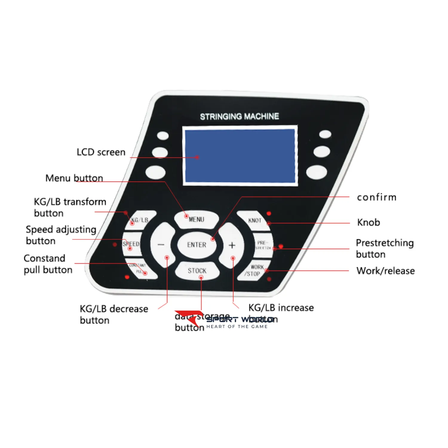 M&aacute;y đan vợt cầu l&ocirc;ng S2169