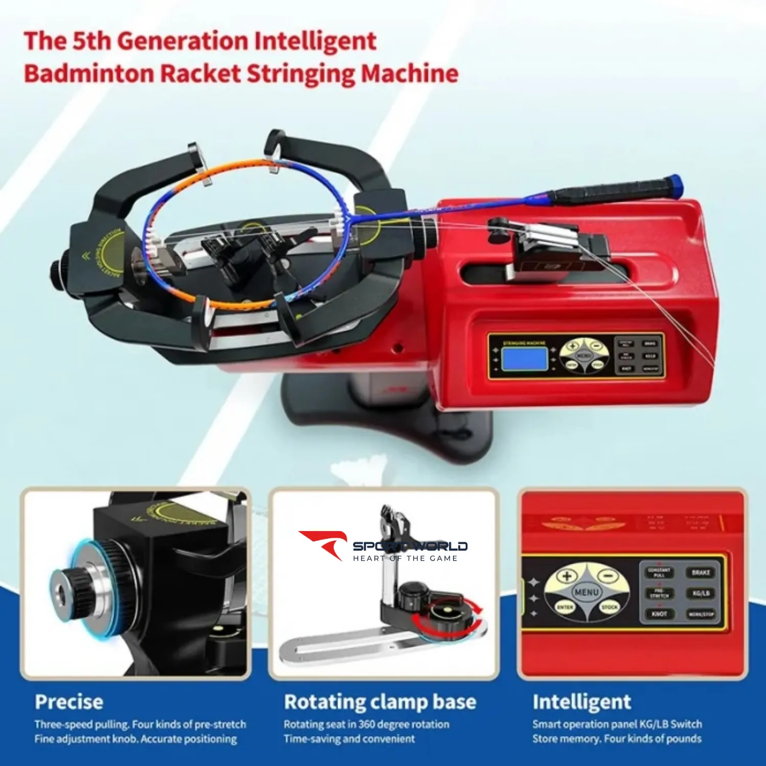 M&aacute;y đan vợt cầu l&ocirc;ng S3