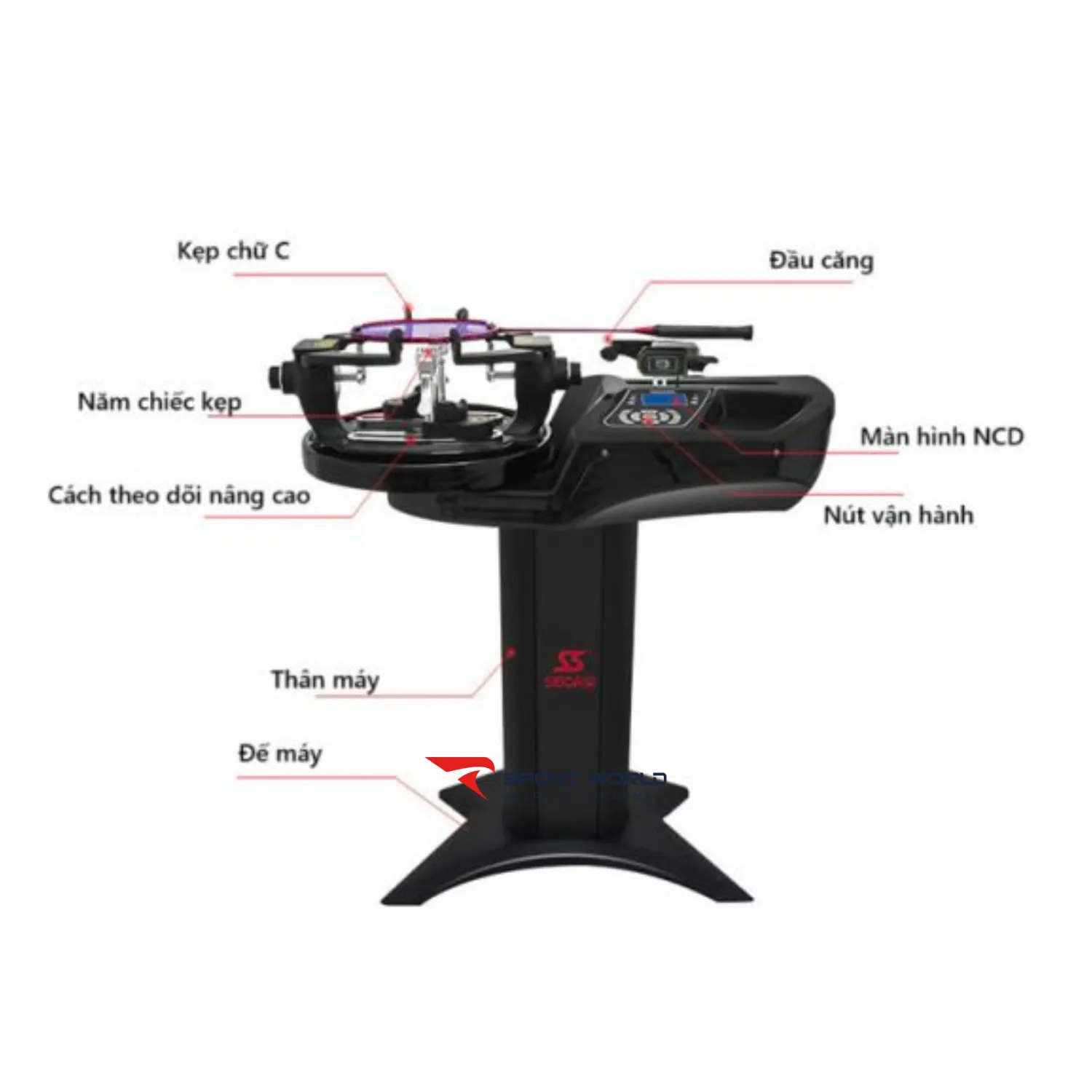 Máy đan vợt cầu lông S3169