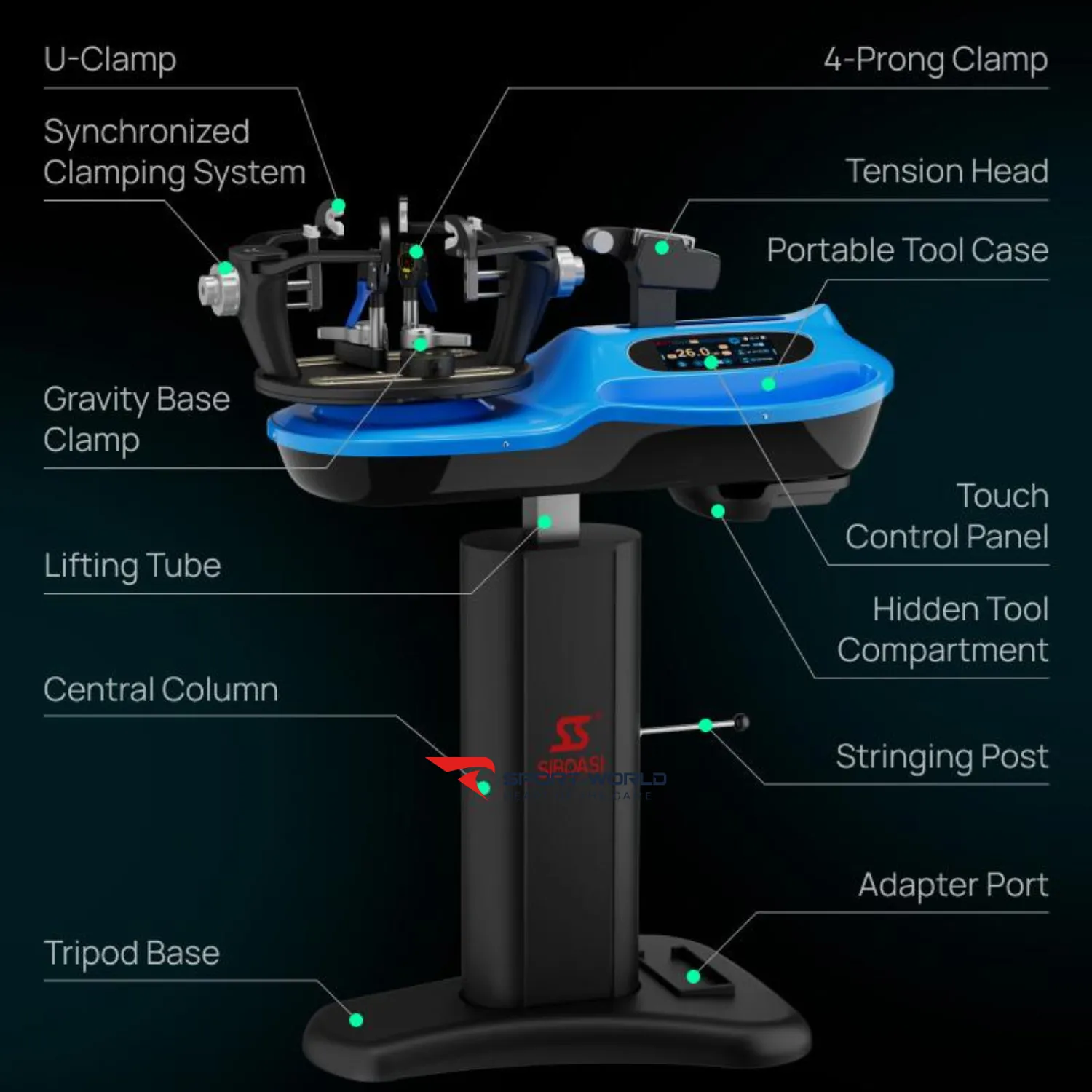 M&aacute;y đan vợt cầu l&ocirc;ng S5
