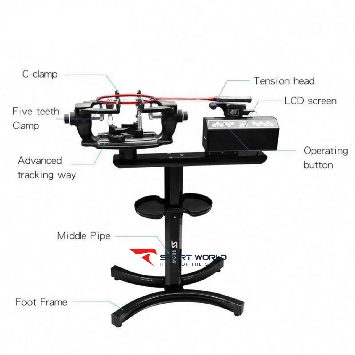 M&aacute;y đan vợt cầu l&ocirc;ng S516