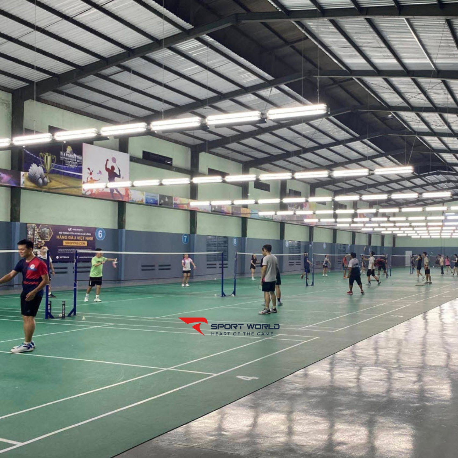 thảm cầu l&ocirc;ng Enlio A-21245