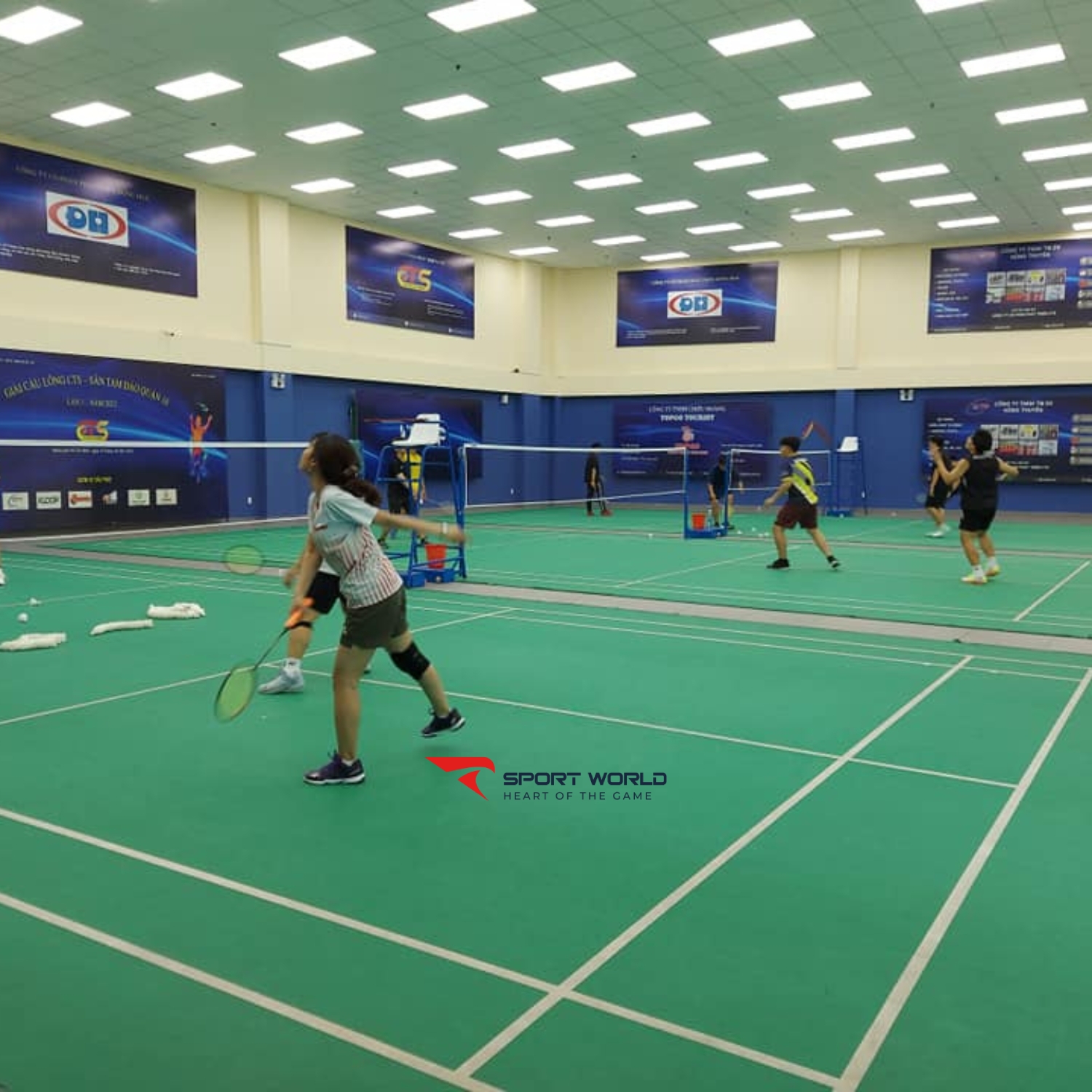 thảm cầu l&ocirc;ng A-21255 