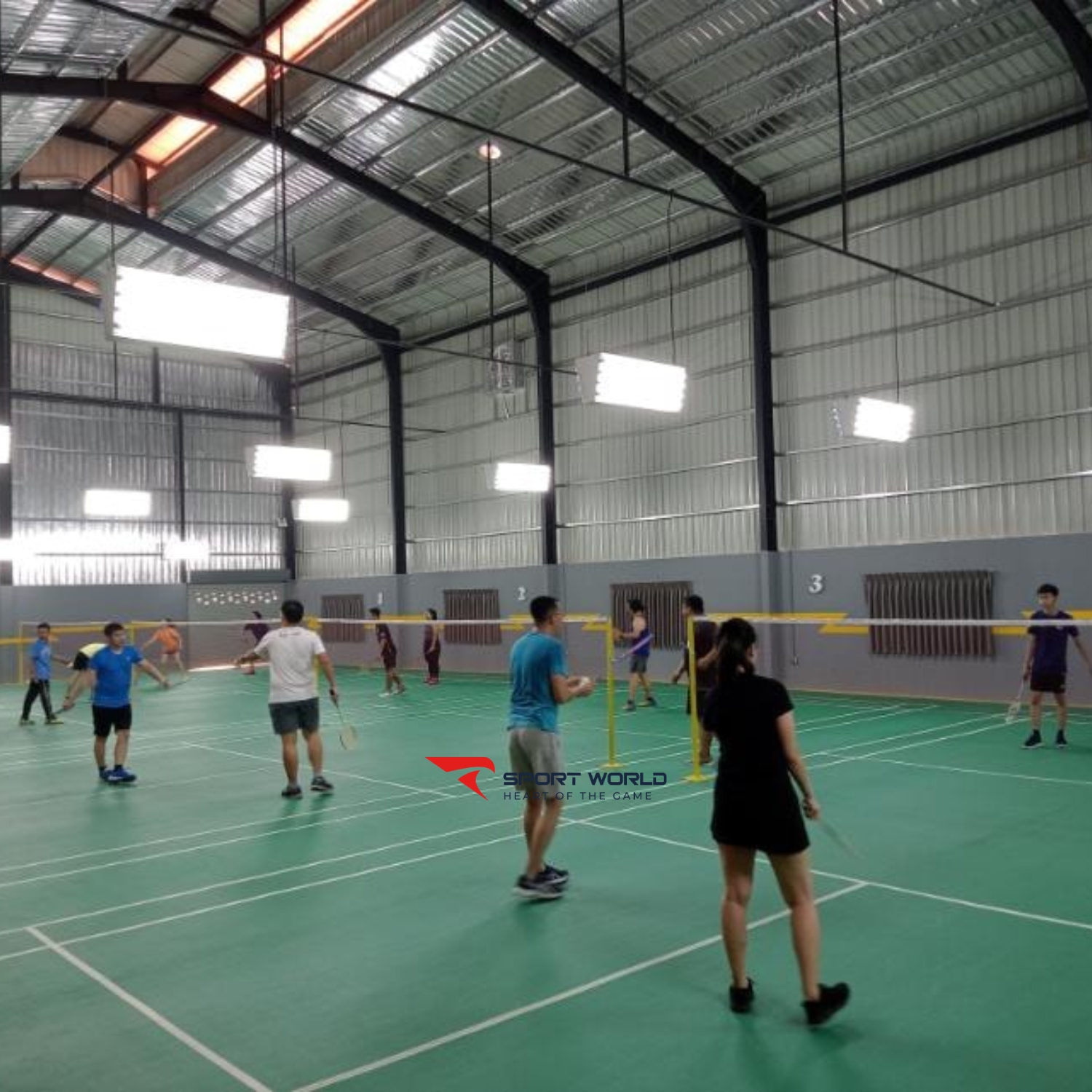 thảm cầu l&ocirc;ng Enlio Y-23155S