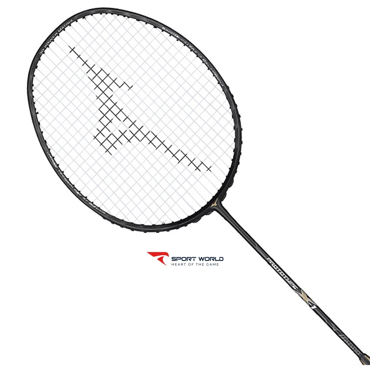 Vợt cầu lông Mizuno Prototype X-1 - Đen