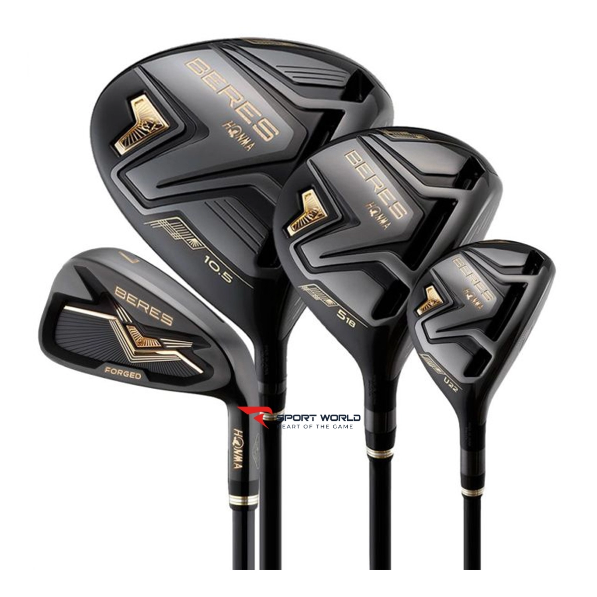 Bộ gậy golf Honma Beres 08 Black (13 gậy)