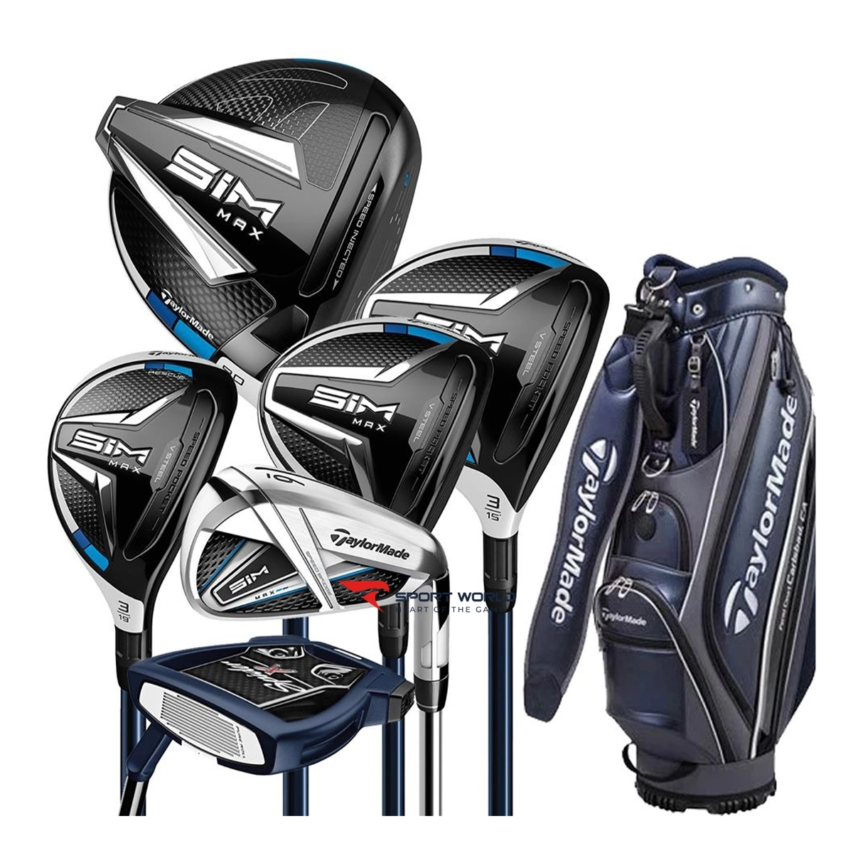 Bộ gậy Fullset Taylormade SIM Max