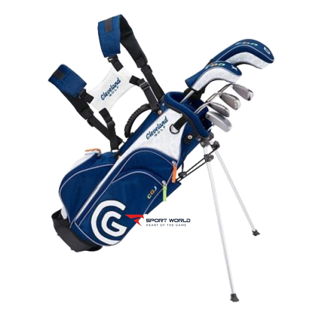 Bộ gậy golf trẻ em Cleveland (6 gậy + 1 túi)