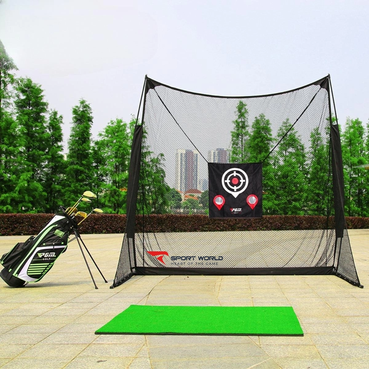 Lưới Tập Golf Swing (2,5M X2,5M) PGM-LXW015