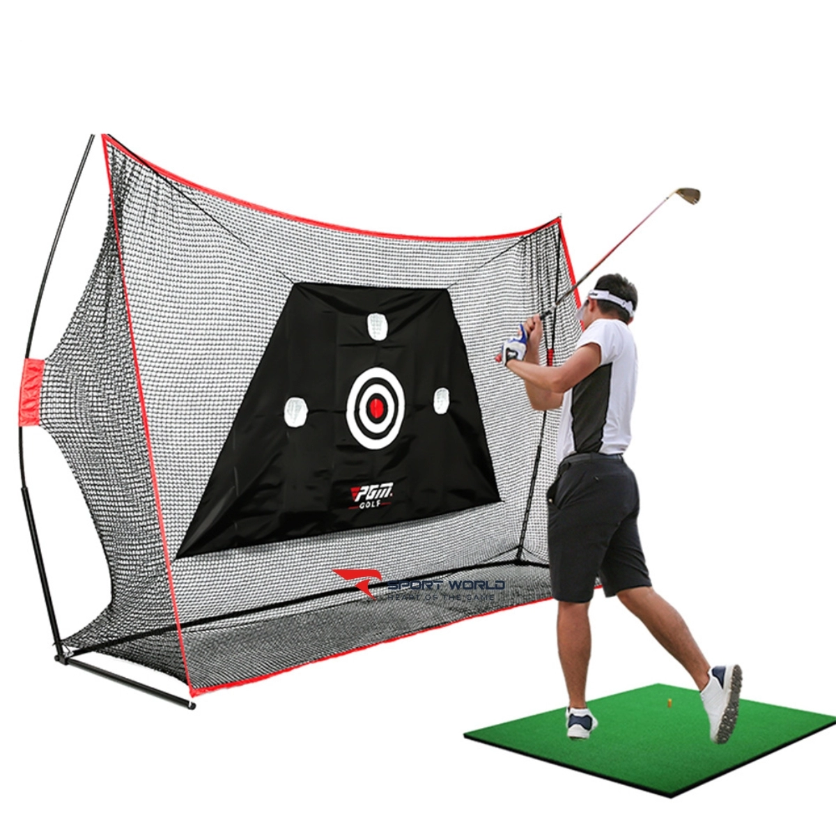 Bộ Lưới Tập Swing Golf 2.1M*3M - PGM Practice Net - LXW023