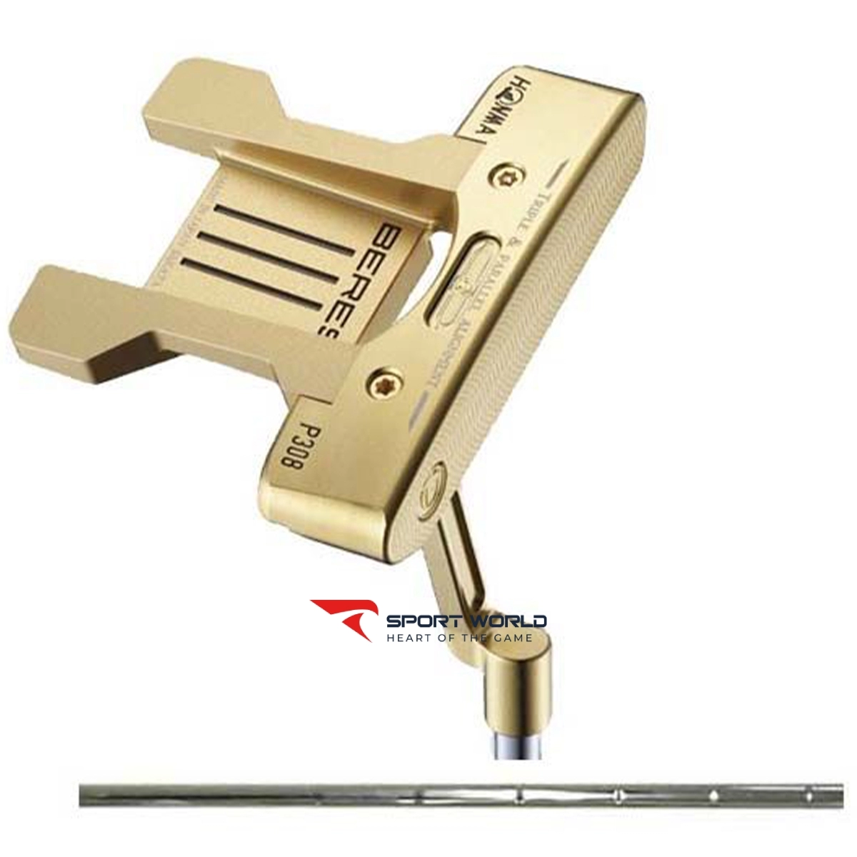 Gậy golf putter Honma Beres P-308 gold