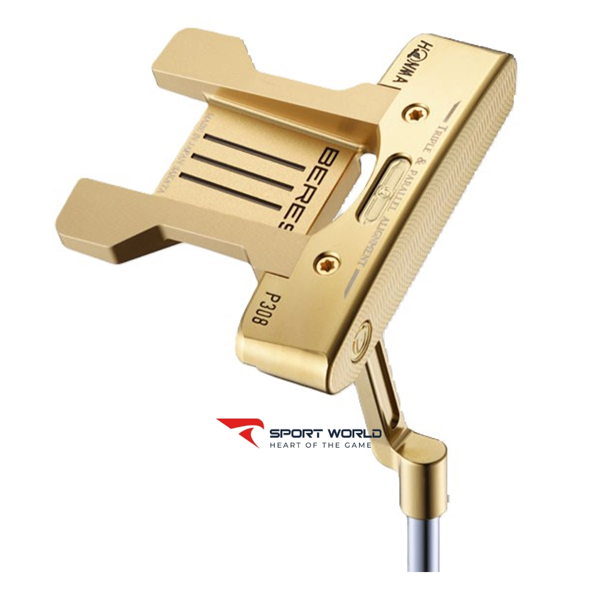 Gậy golf putter Honma Beres P-308 gold