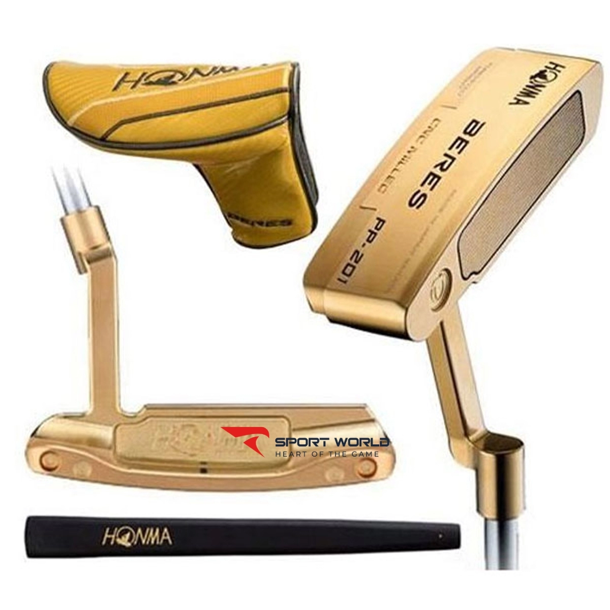 Gậy golf Honma Putter PP-201 Gold