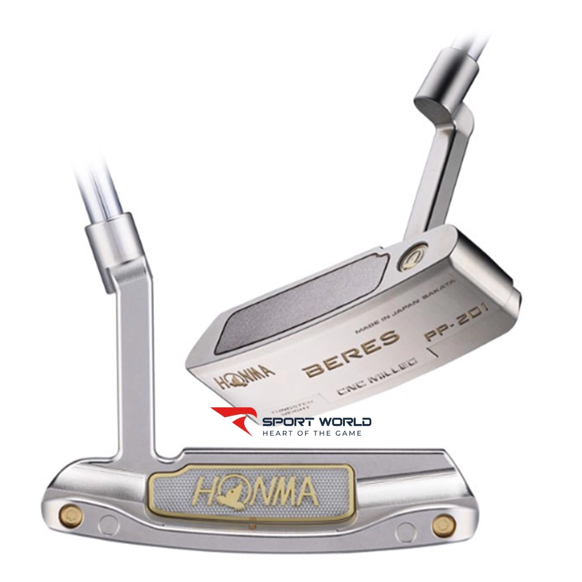 Gậy Honma Putter PP-201 (bạch kim)