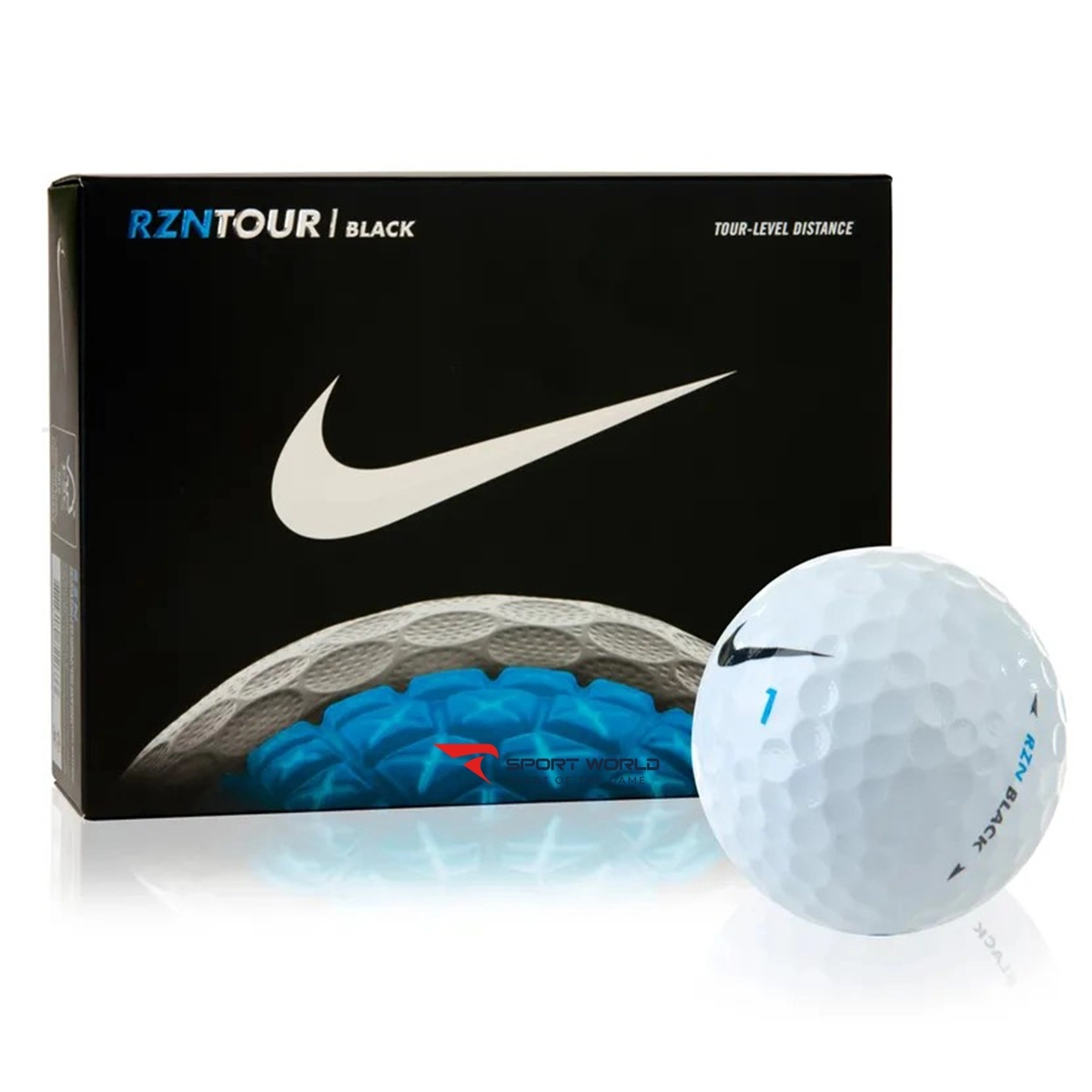 Bóng golf Nike RZN Tour Black GL0745-101